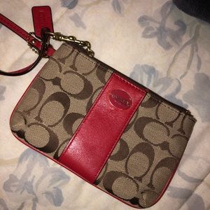 Coach wristlet